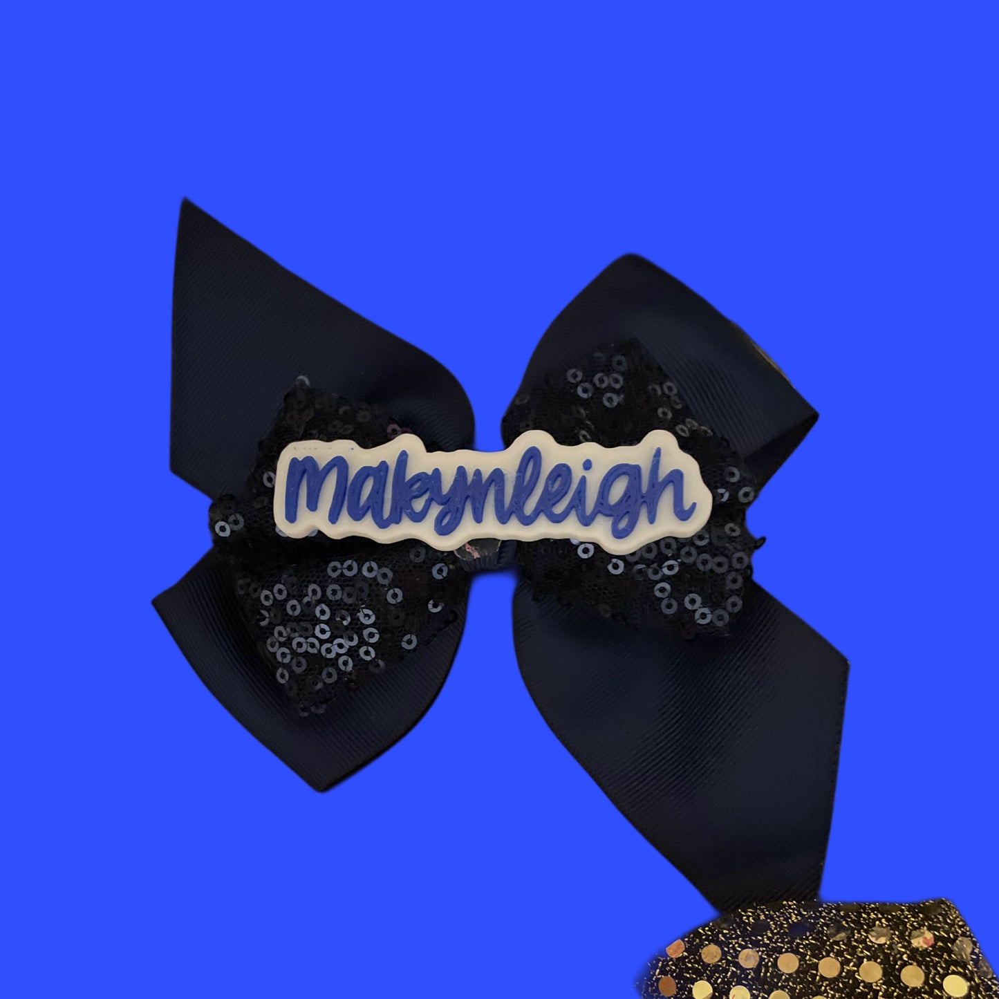 2 Name Plates for Bows & Sports Wear π£πβ½οΈπβΎοΈπ₯πππ£π Free Shipping in the USA. Youβll receive 2 name plates with the colors swapped.