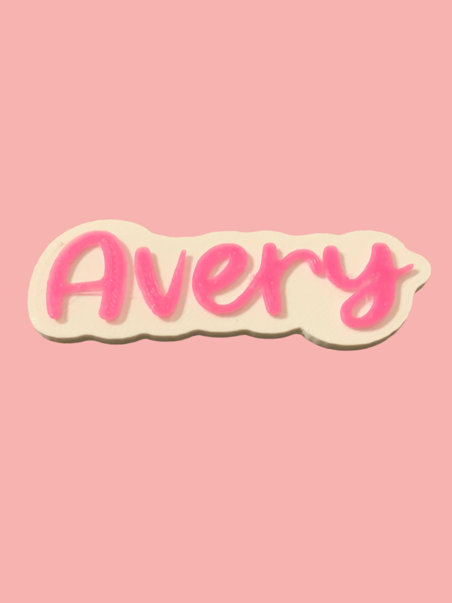 2 Name Plates for Bows & Sports Wear π£πβ½οΈπβΎοΈπ₯πππ£π Free Shipping in the USA. Youβll receive 2 name plates with the colors swapped.