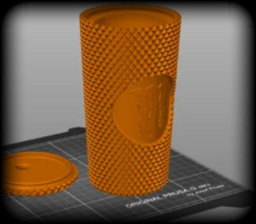 Energy Studded Can Holder with lid