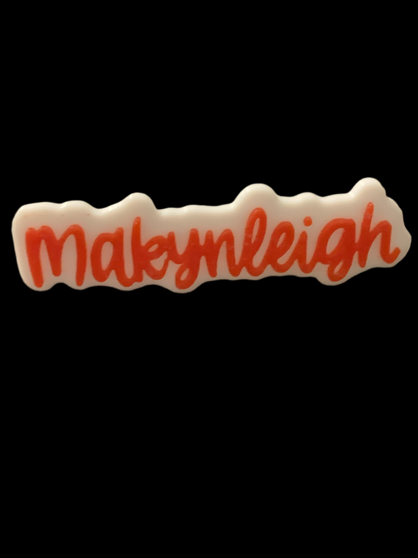 2 Name Plates for Bows & Sports Wear π£πβ½οΈπβΎοΈπ₯πππ£π Free Shipping in the USA. Youβll receive 2 name plates with the colors swapped.