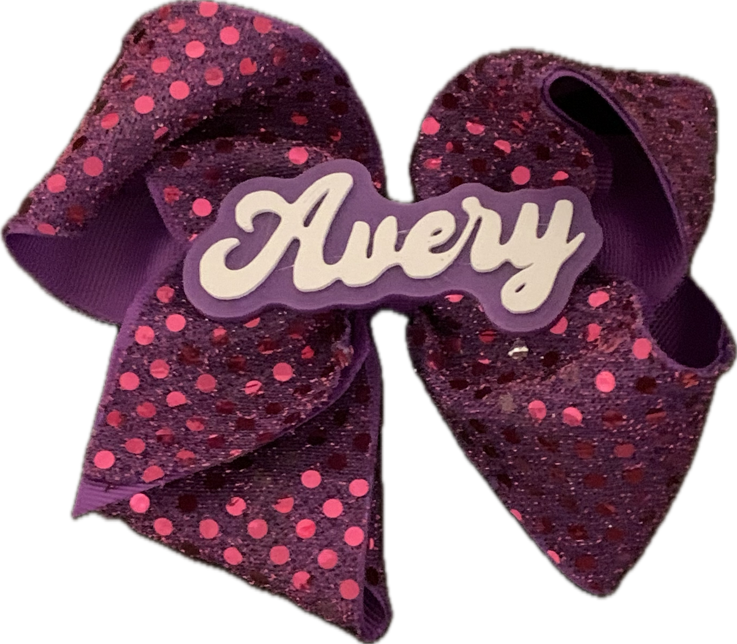 2 Name Plates for Bows & Sports Wear π£πβ½οΈπβΎοΈπ₯πππ£π Free Shipping in the USA. Youβll receive 2 name plates with the colors swapped.