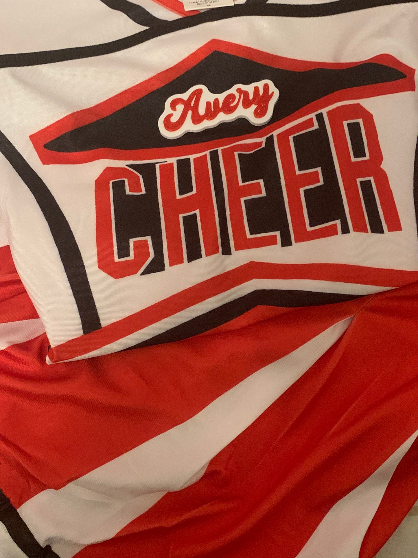 2 Name Plates for Bows & Sports Wear π£πβ½οΈπβΎοΈπ₯πππ£π Free Shipping in the USA. Youβll receive 2 name plates with the colors swapped.