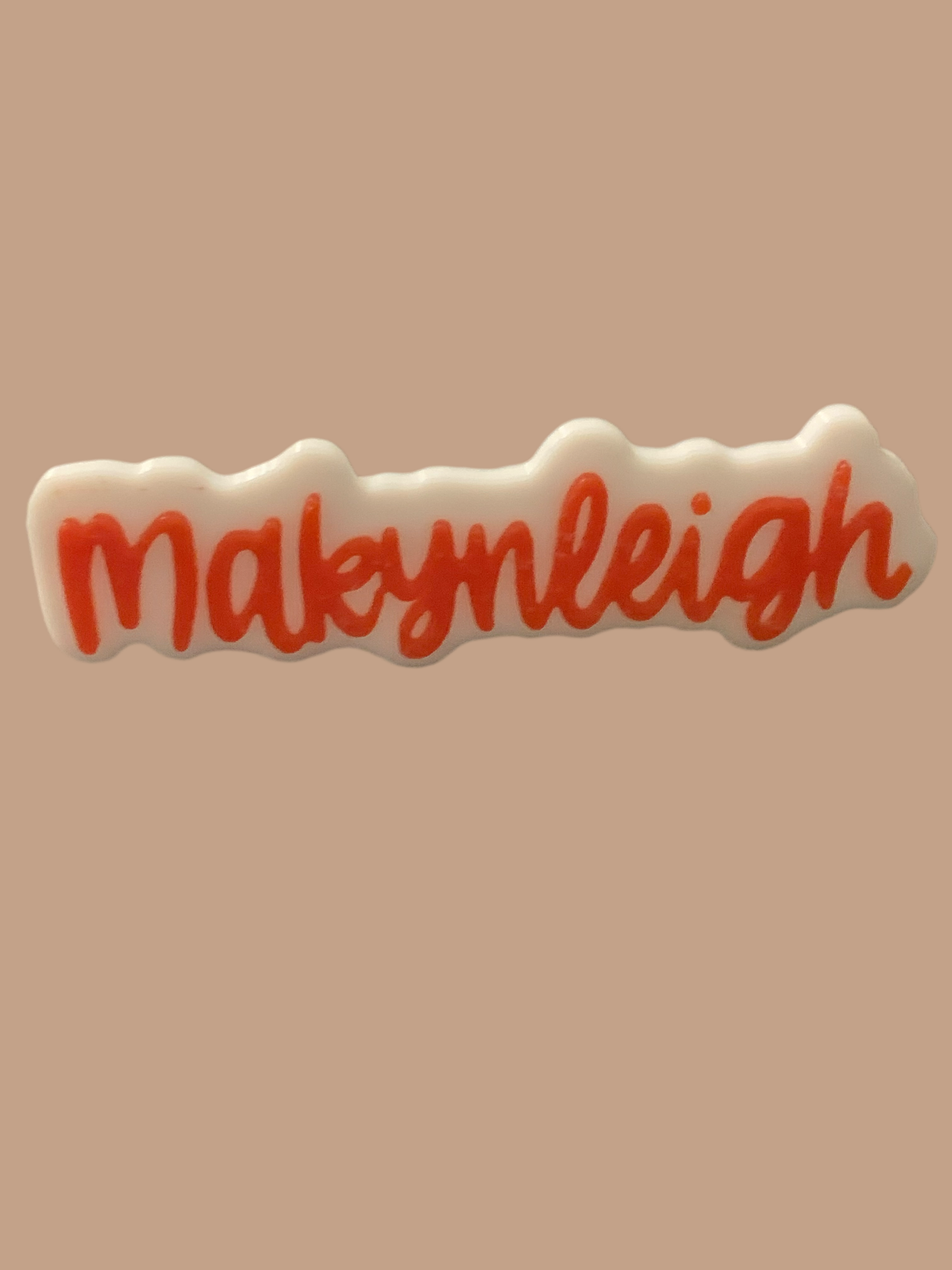 2 Name Plates for Bows & Sports Wear π£πβ½οΈπβΎοΈπ₯πππ£π Free Shipping in the USA. Youβll receive 2 name plates with the colors swapped.