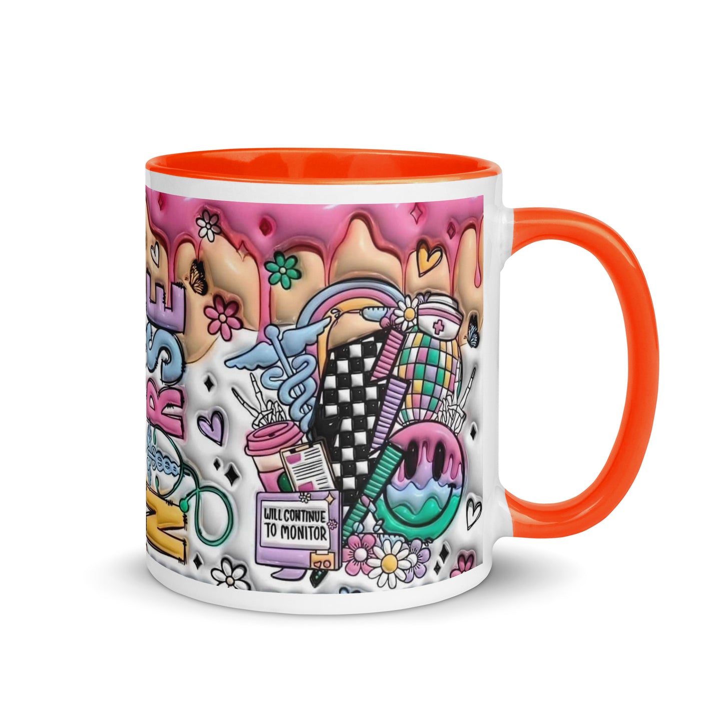 Nurse Mug with Color Inside