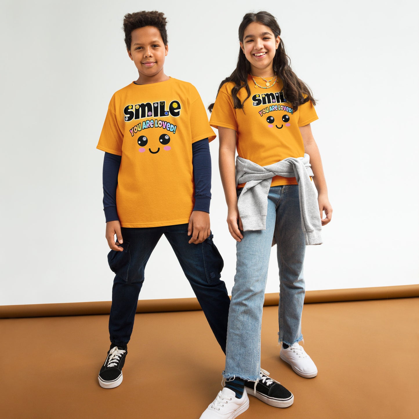 Loved Positivity Tees Youth classic tee