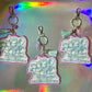 K POP Hunters Bag Charm Chains. (Glow in the dark version).