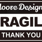 Custom Fragile + Business Labels