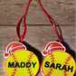 3” Charms for DIY Crafts—Bows—Ornaments—BadgeReels—Phone Grips & More. Personalized