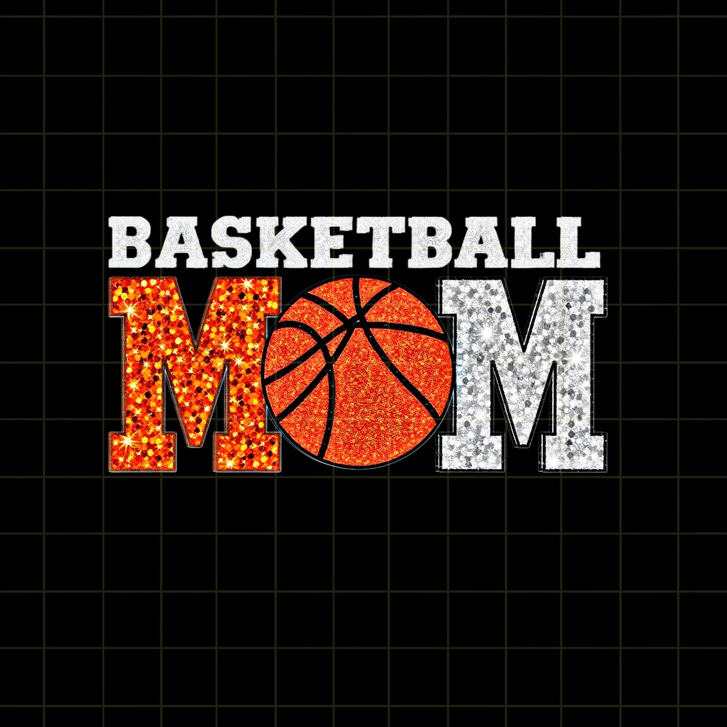 BasketBall Mom PNG X3 Bundle Vibrant High Definition Images for Commercial Use