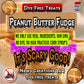 Candy Peanutbutter Fudge Dye Free Gluten Free