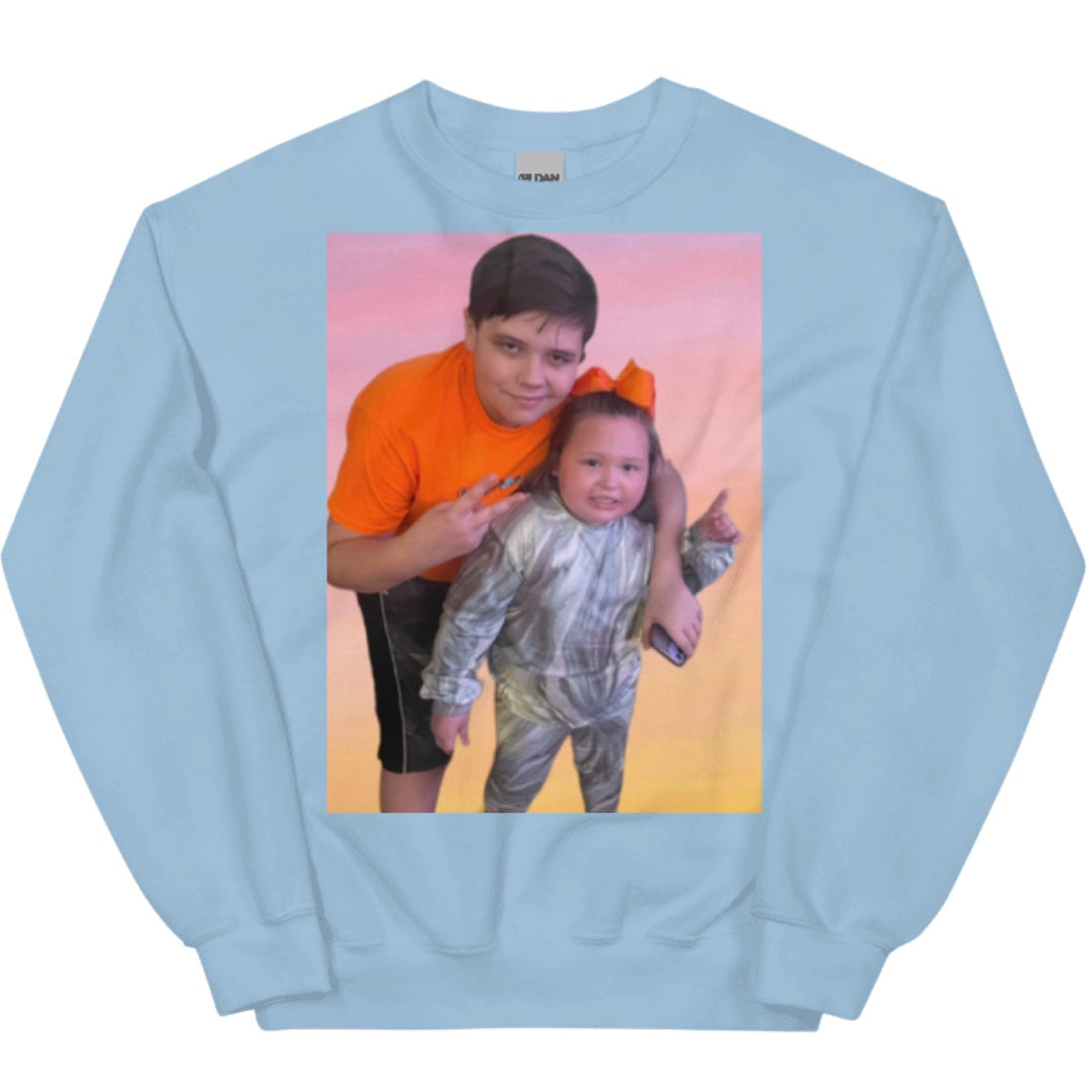 Custom Photo Hoodie W/Text