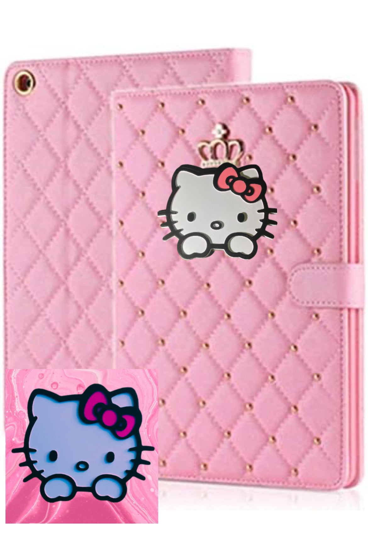 3D Kitty Tablet Cases