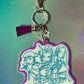 K POP Hunters Bag Charm Chains. (Glow in the dark version).