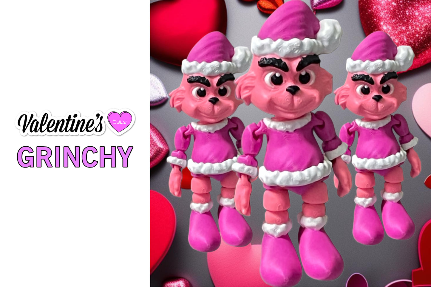Valentine’s Day Grinchy Fidget