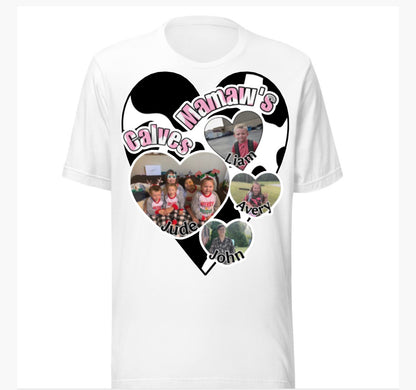 Custom DTF Tees 100% Cotton Unisex