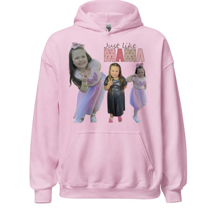 Custom Photo Hoodie W/Text