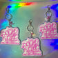 K POP Hunters Bag Charm Chains. (Glow in the dark version).