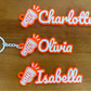 3” Charms for DIY Crafts—Bows—Ornaments—BadgeReels—Phone Grips & More. Personalized