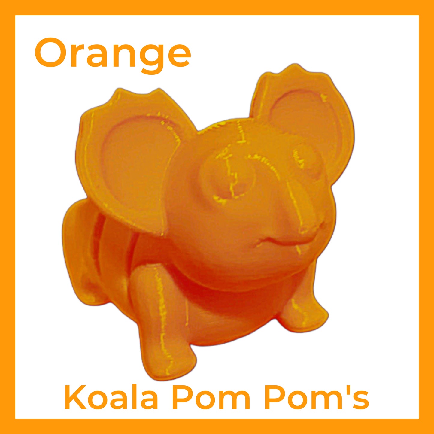 Koala Pom Pom Fidget Tool