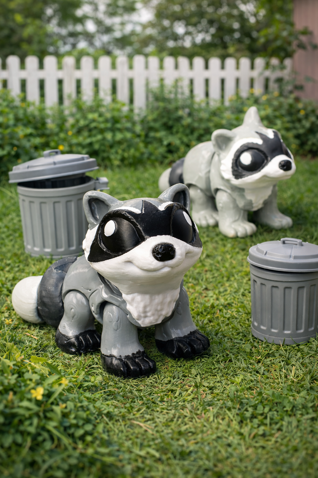 Articulated Trash Panda Flexi Farm Animal Crew