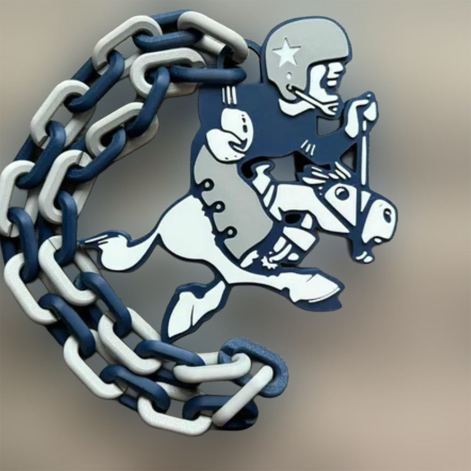 Fan Chain Giant Necklace