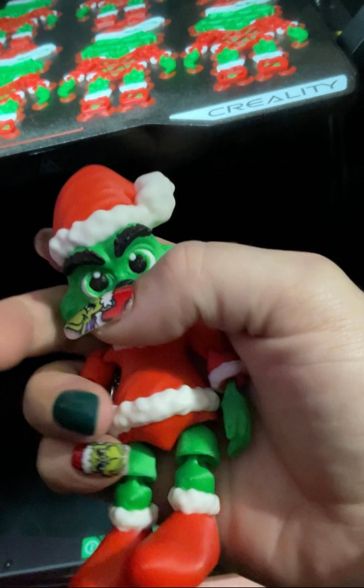 Baby Grinchy Articulated Fidget