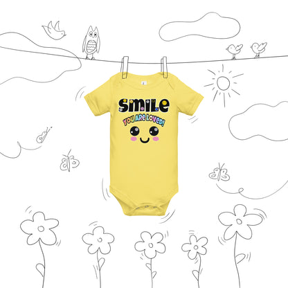 Loved Baby short sleeve one piece