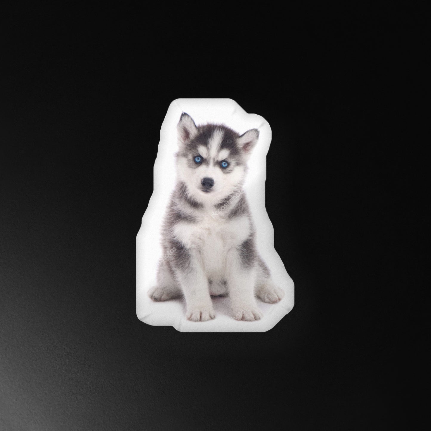 Baby Husky Custom-shaped pillow