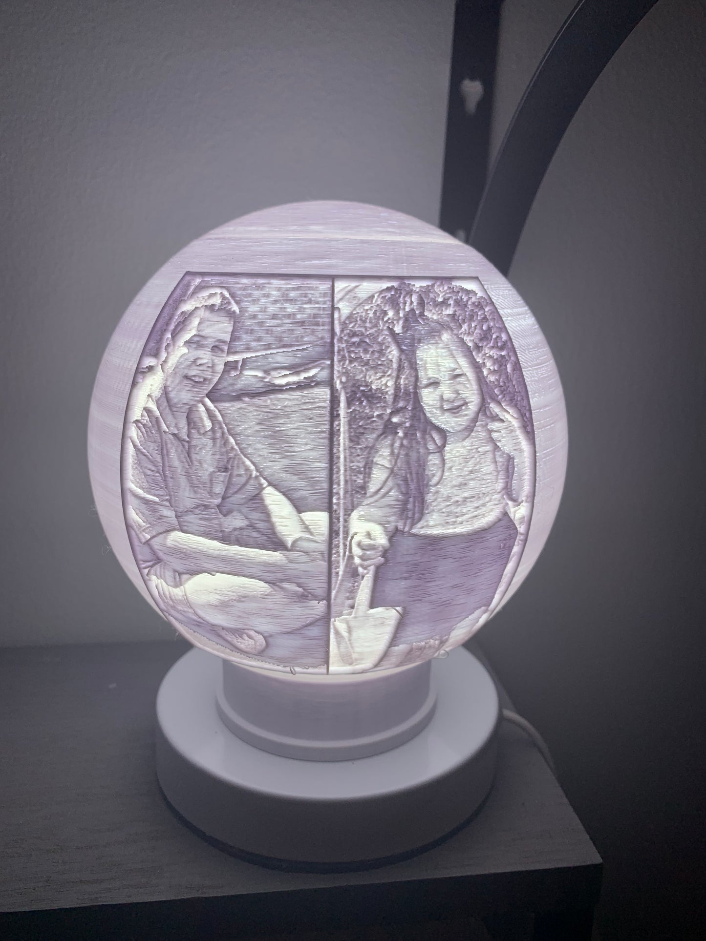 Black Friday Sale 11-20-24 to 12-07-24 Custom Photo Lamp Globes (Litho)