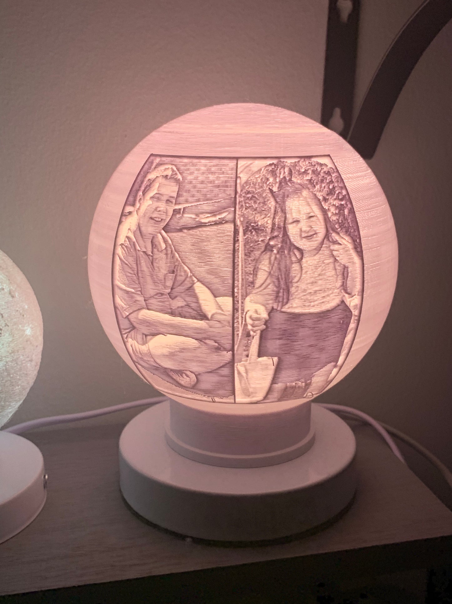 Black Friday Sale 11-20-24 to 12-07-24 Custom Photo Lamp Globes (Litho)