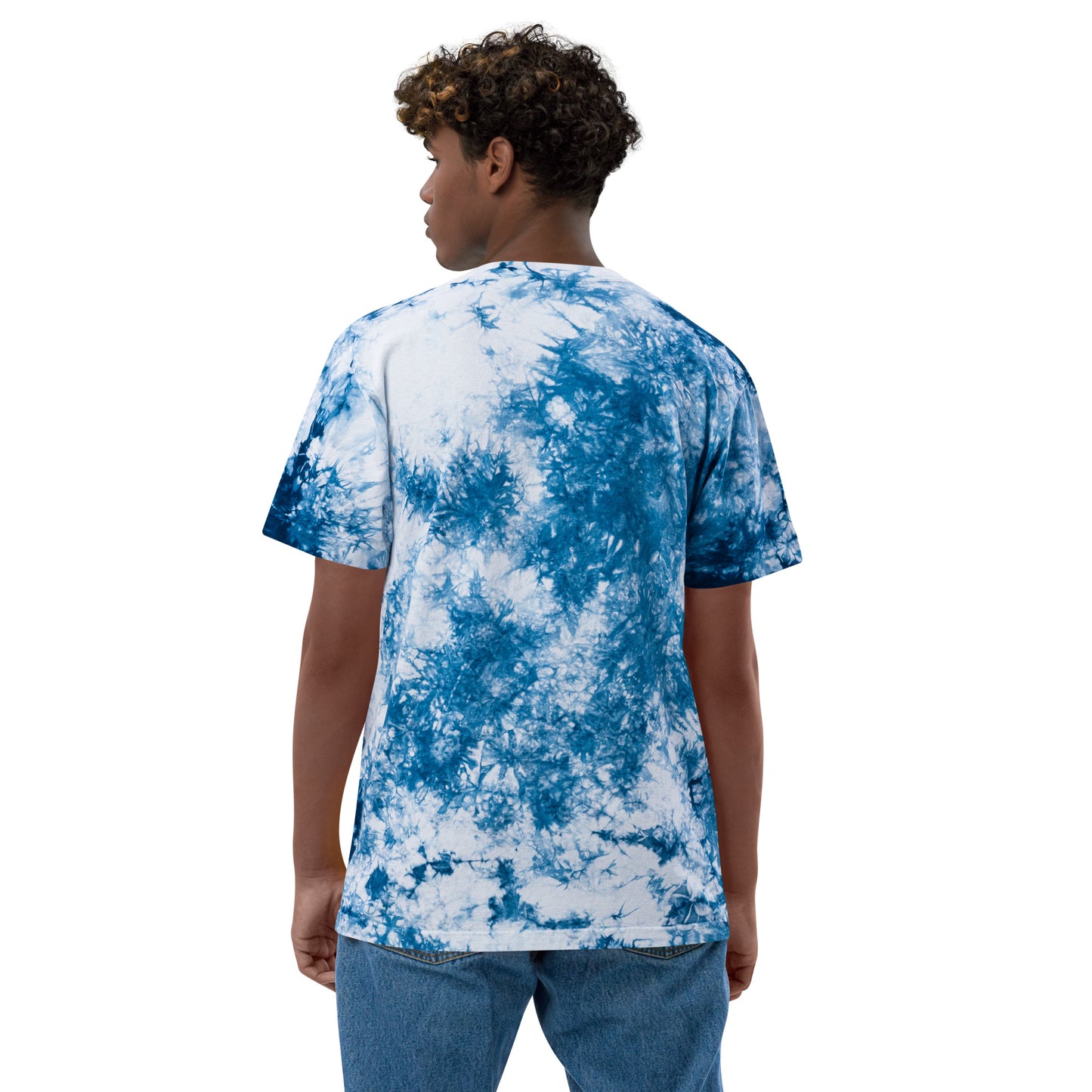 SAVED Oversized tie-dye t-shirt