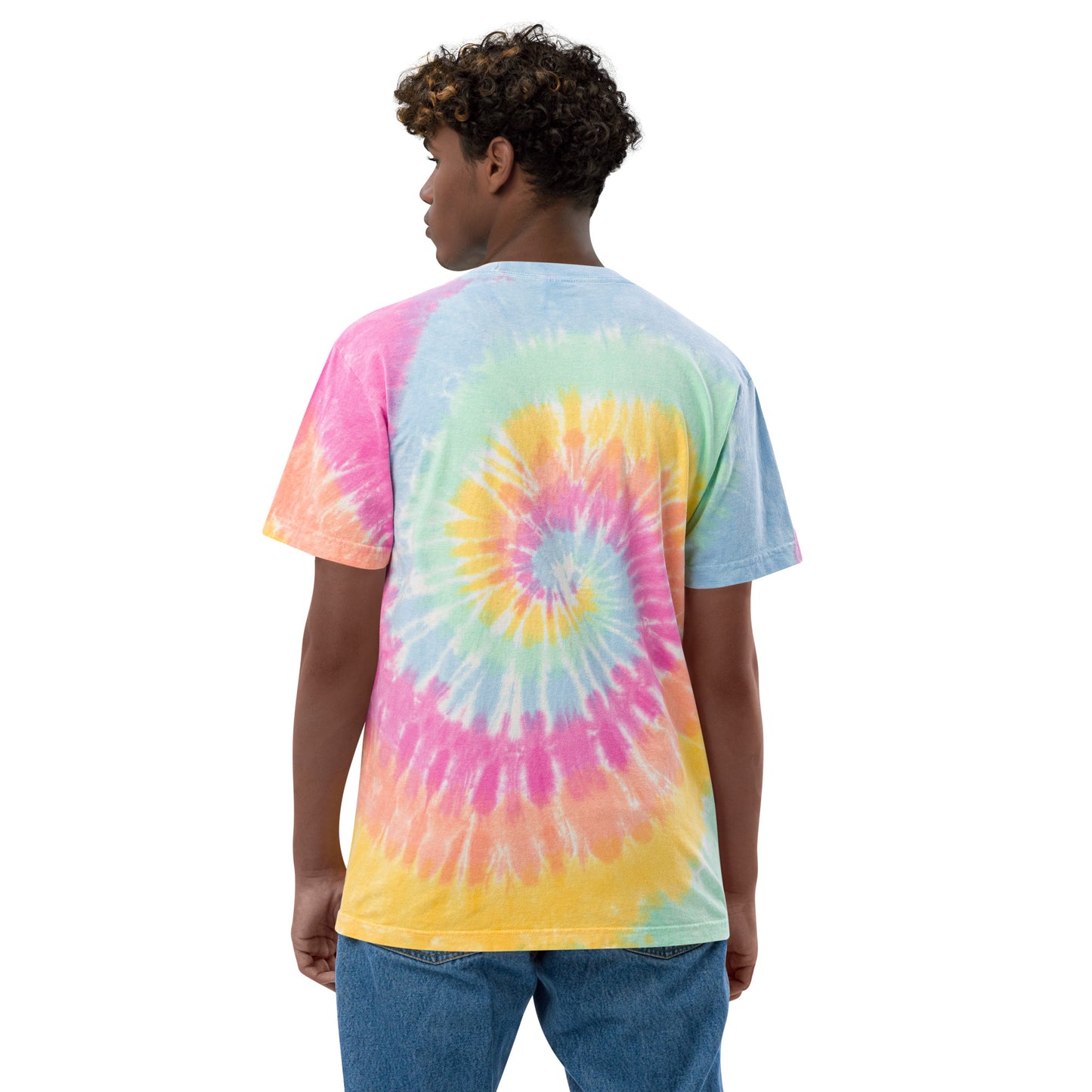 SAVED Oversized tie-dye t-shirt