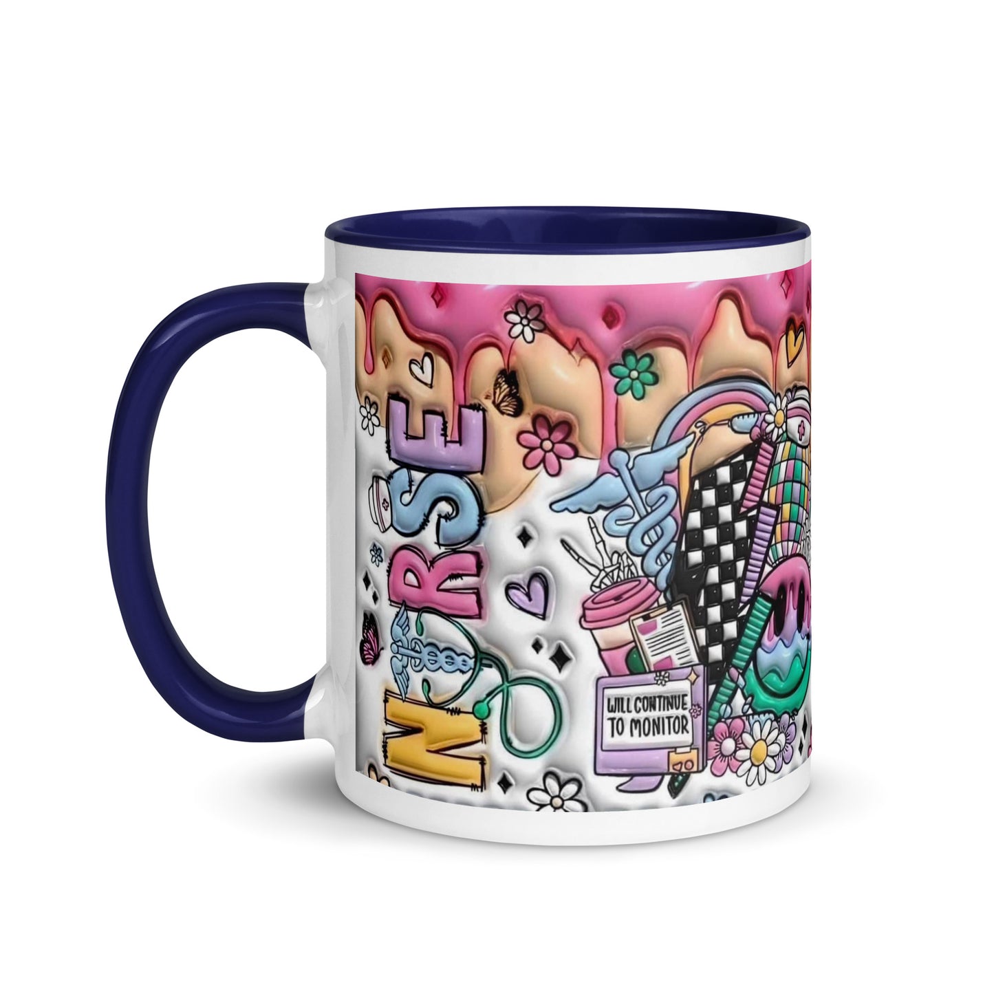 Nurse Mug with Color Inside