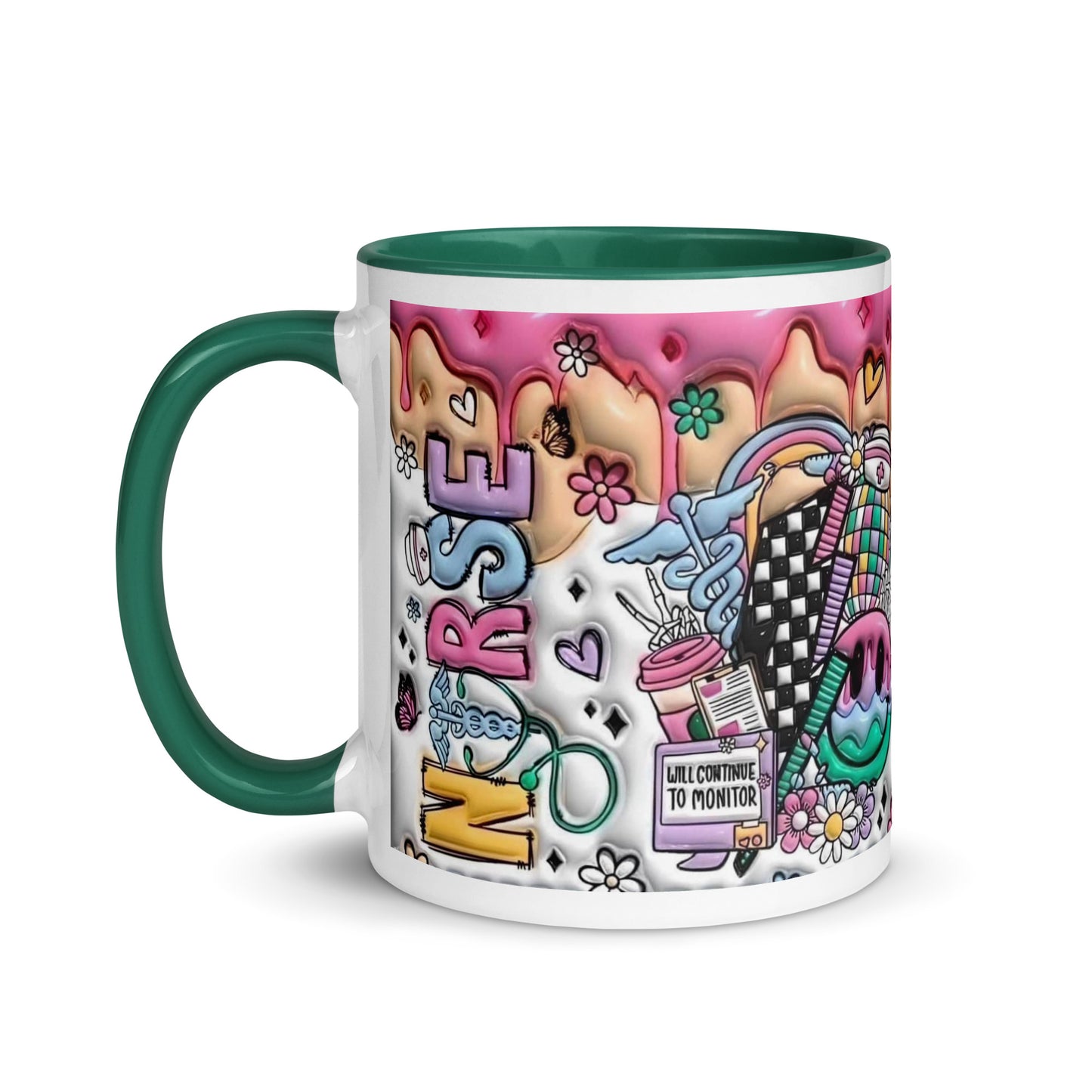 Nurse Mug with Color Inside