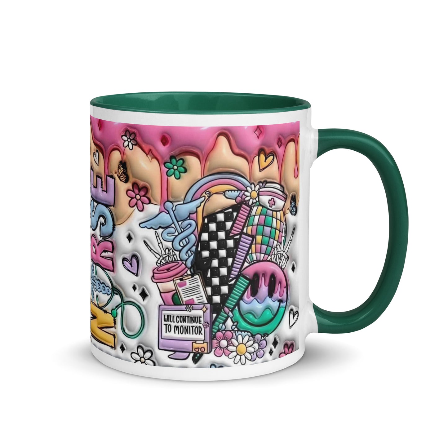 Nurse Mug with Color Inside