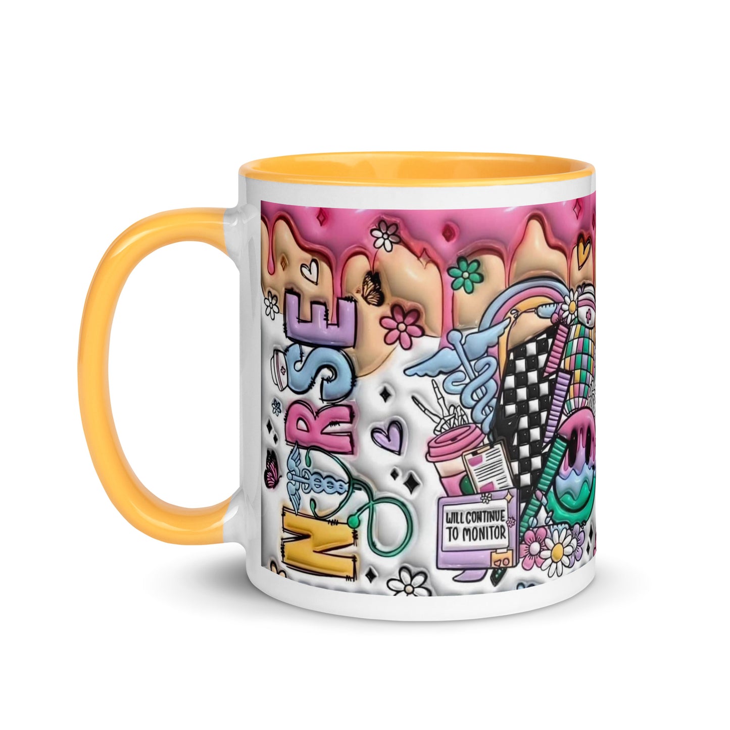 Nurse Mug with Color Inside