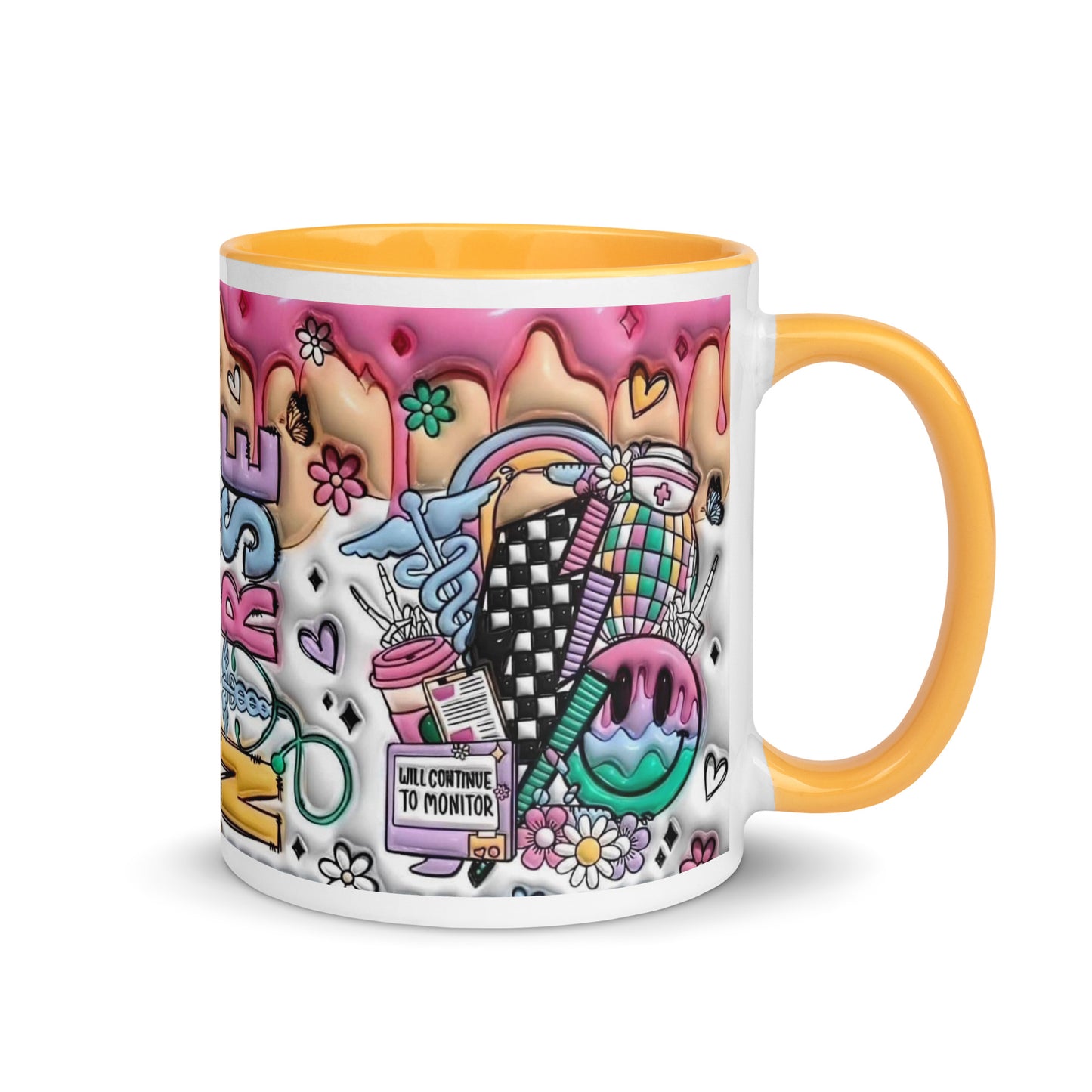 Nurse Mug with Color Inside