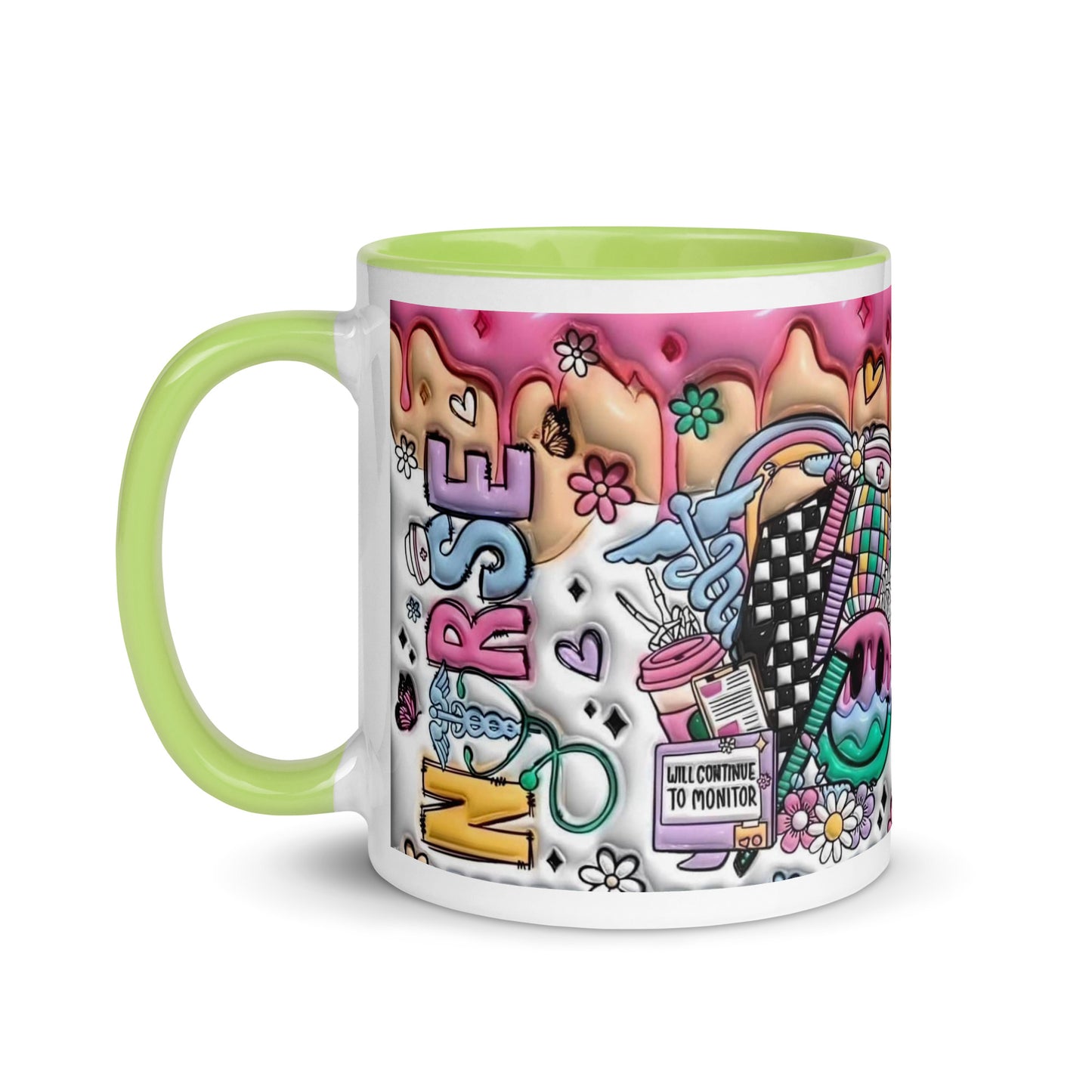 Nurse Mug with Color Inside