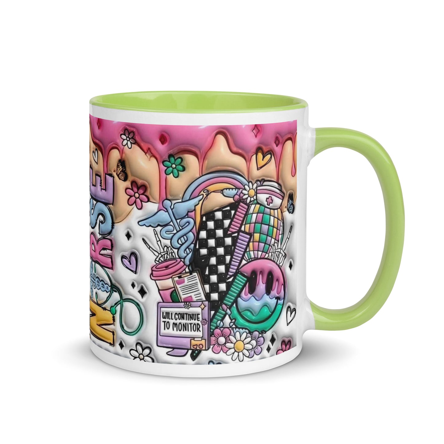 Nurse Mug with Color Inside