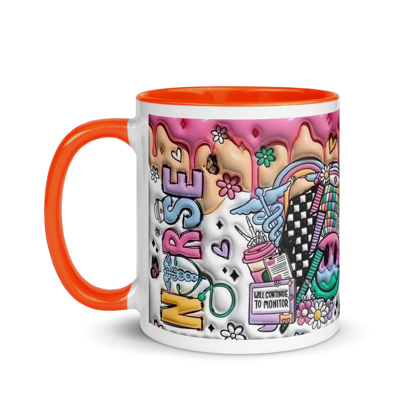 Nurse Mug with Color Inside