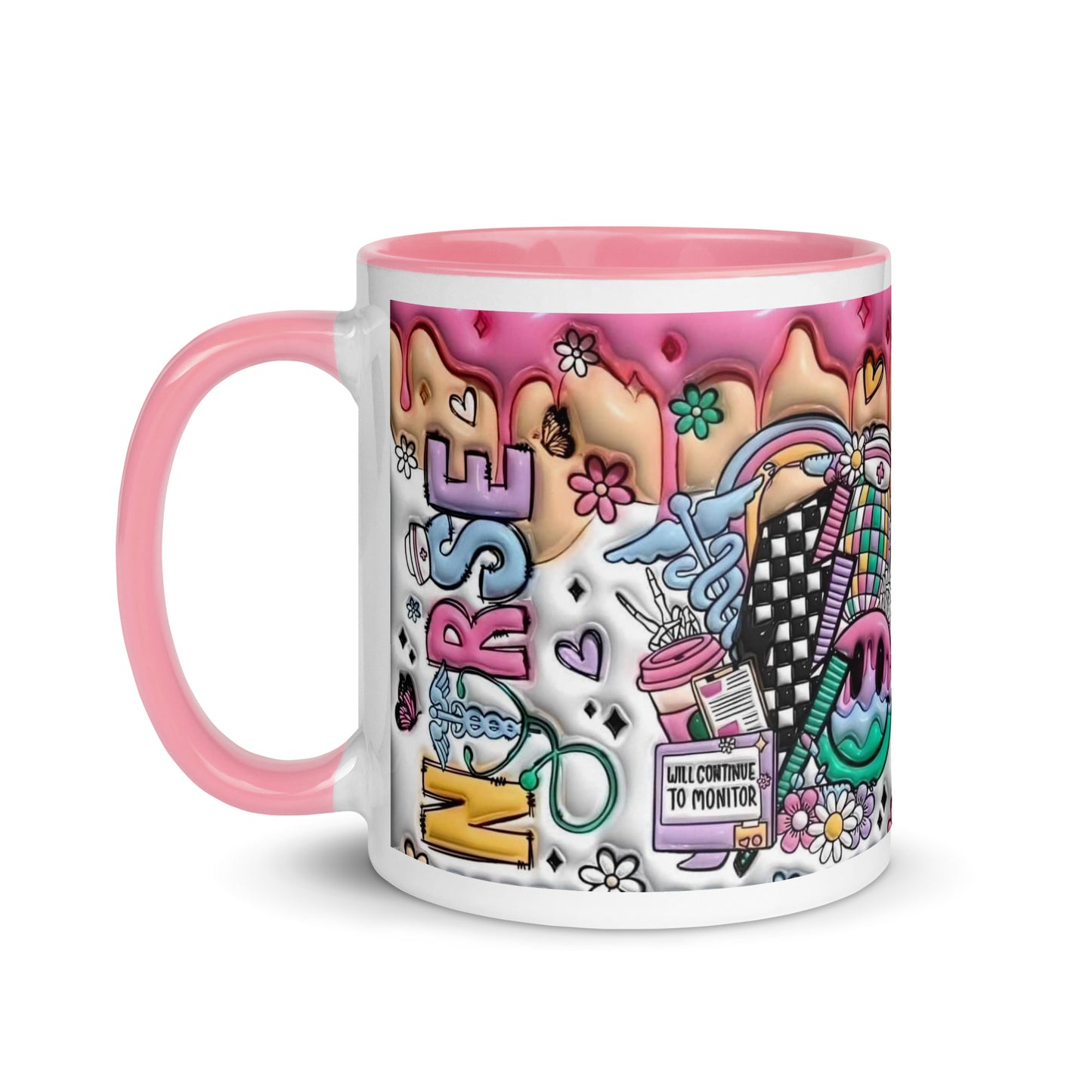 Nurse Mug with Color Inside