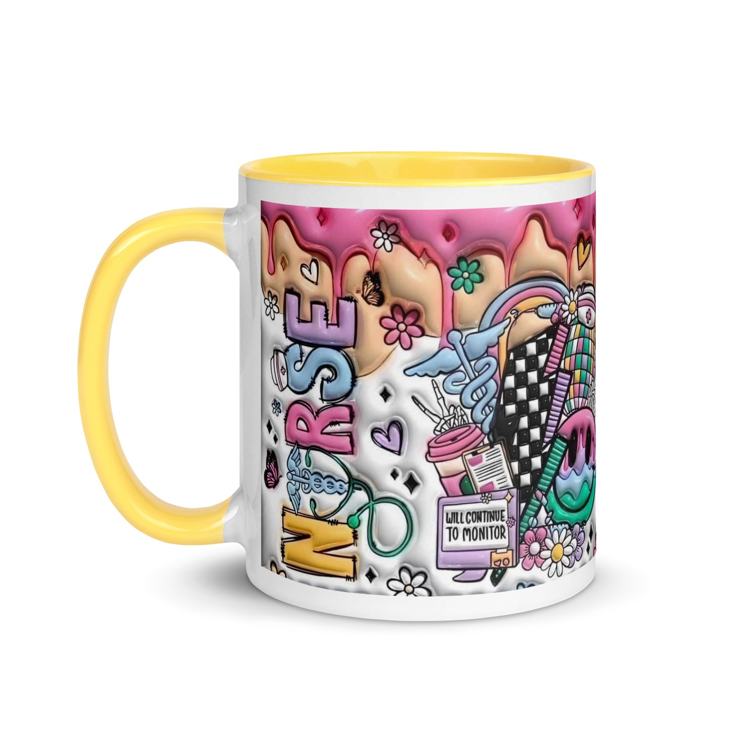 Nurse Mug with Color Inside