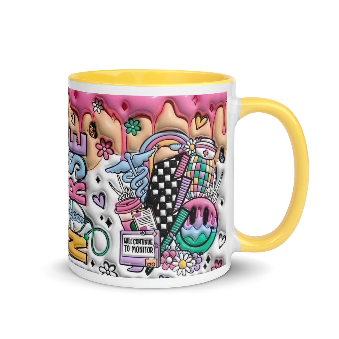 Nurse Mug with Color Inside