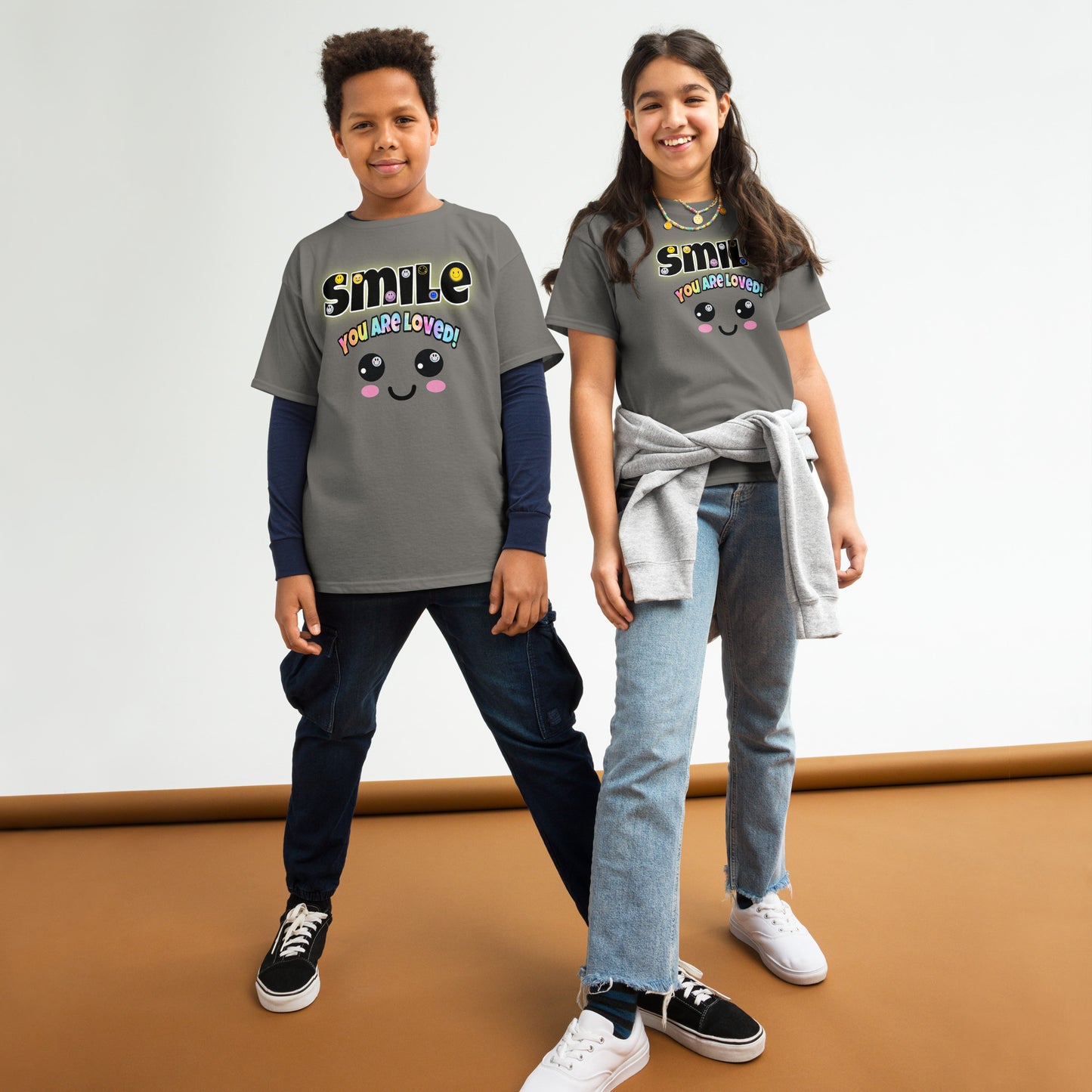 Loved Positivity Tees Youth classic tee