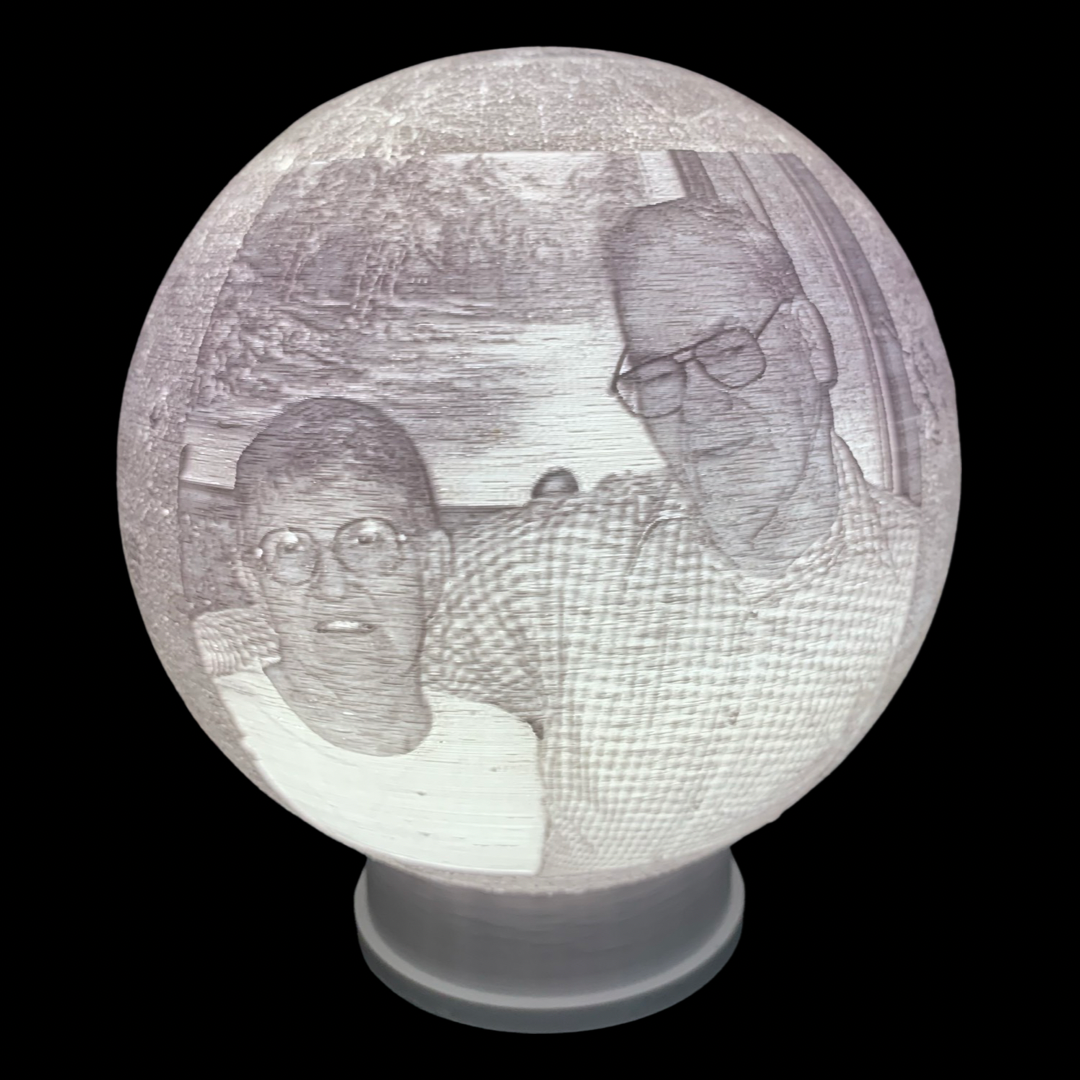 Black Friday Sale 11-20-24 to 12-07-24 Custom Photo Lamp Globes (Litho)