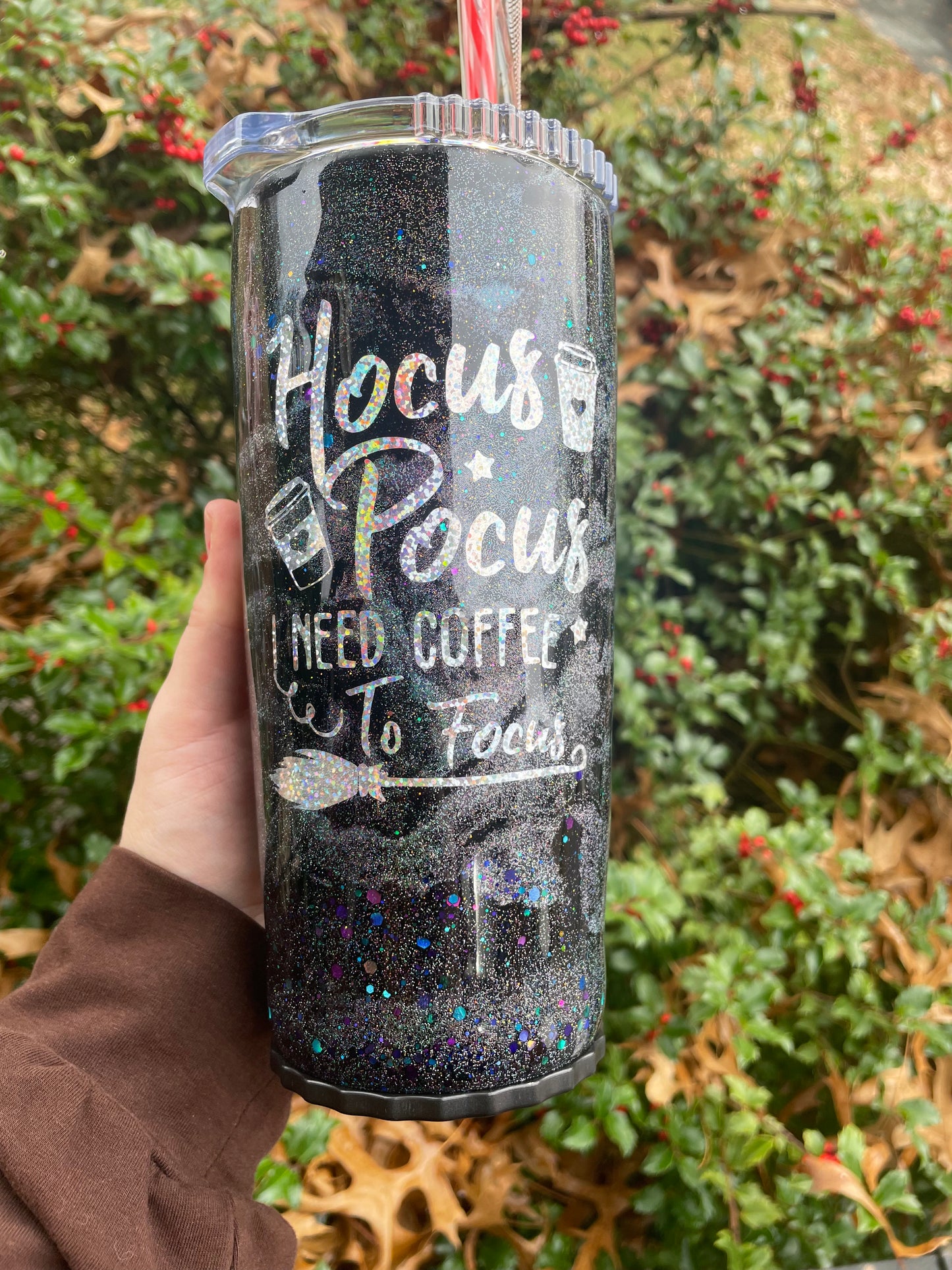 HOCUS POCUS LIGHTNING STRIKE TUMBLER STRAWBLER