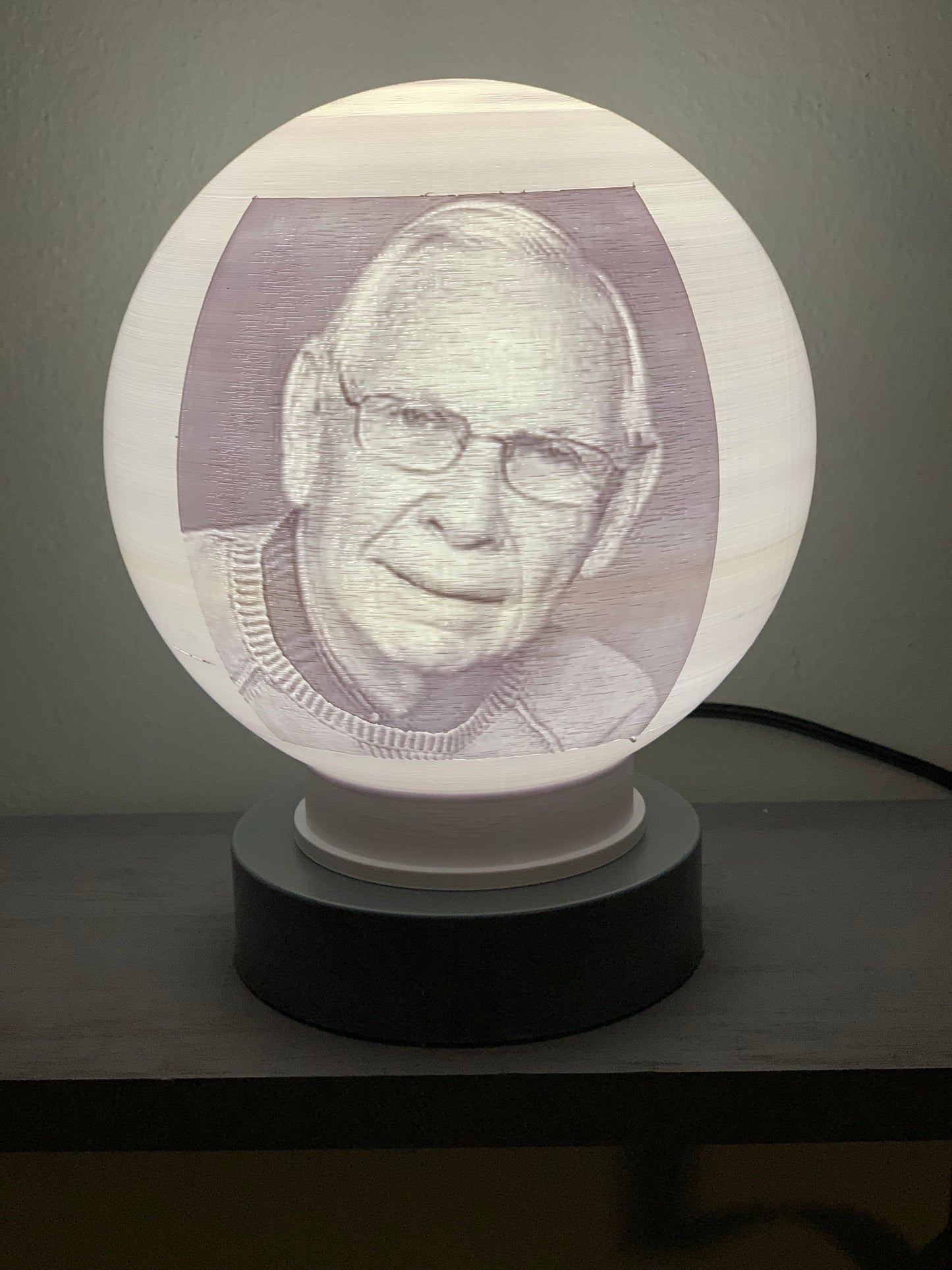 Black Friday Sale 11-20-24 to 12-07-24 Custom Photo Lamp Globes (Litho)