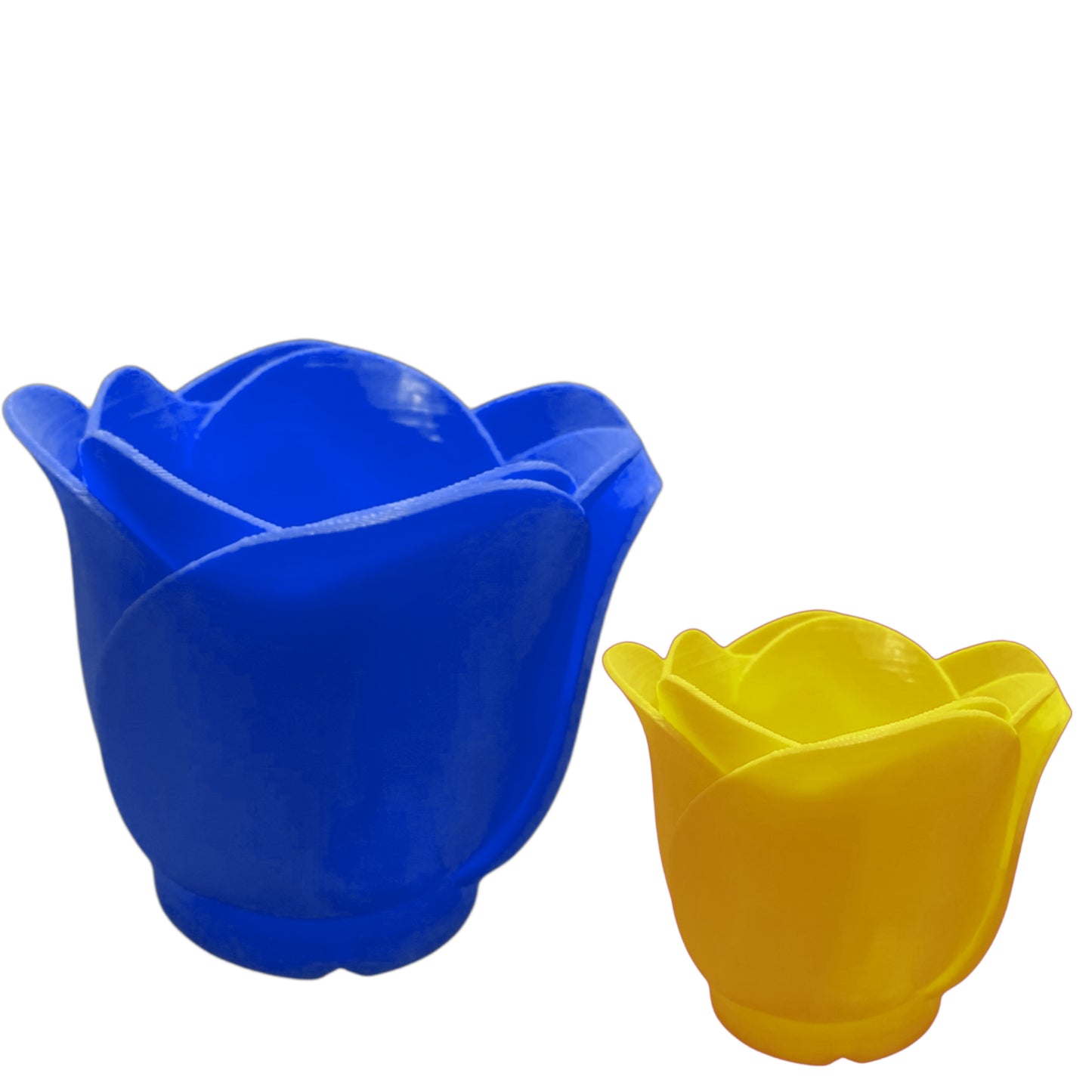 Rose Flower Pot Set ( 3 Pots)