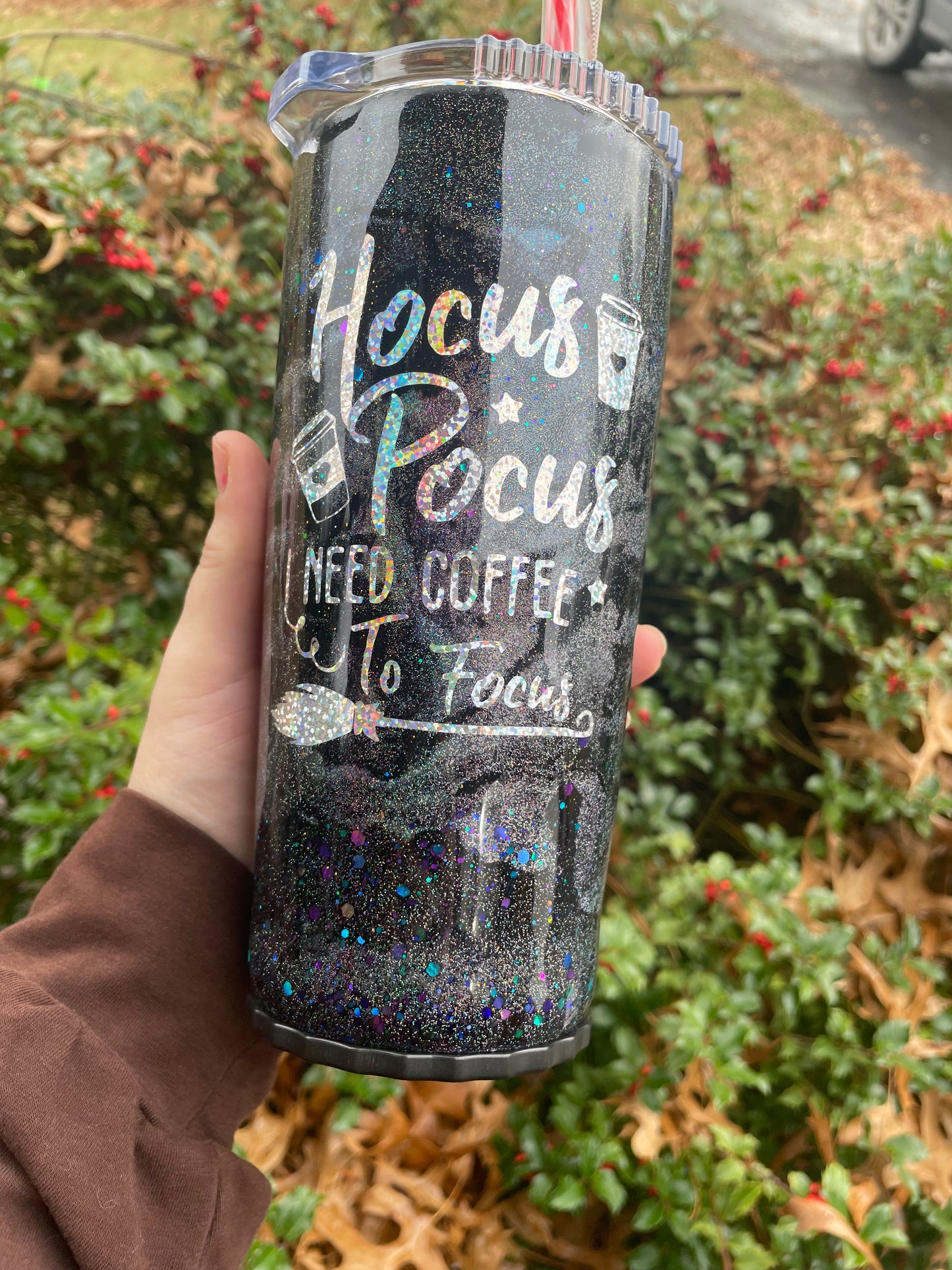 HOCUS POCUS LIGHTNING STRIKE TUMBLER STRAWBLER