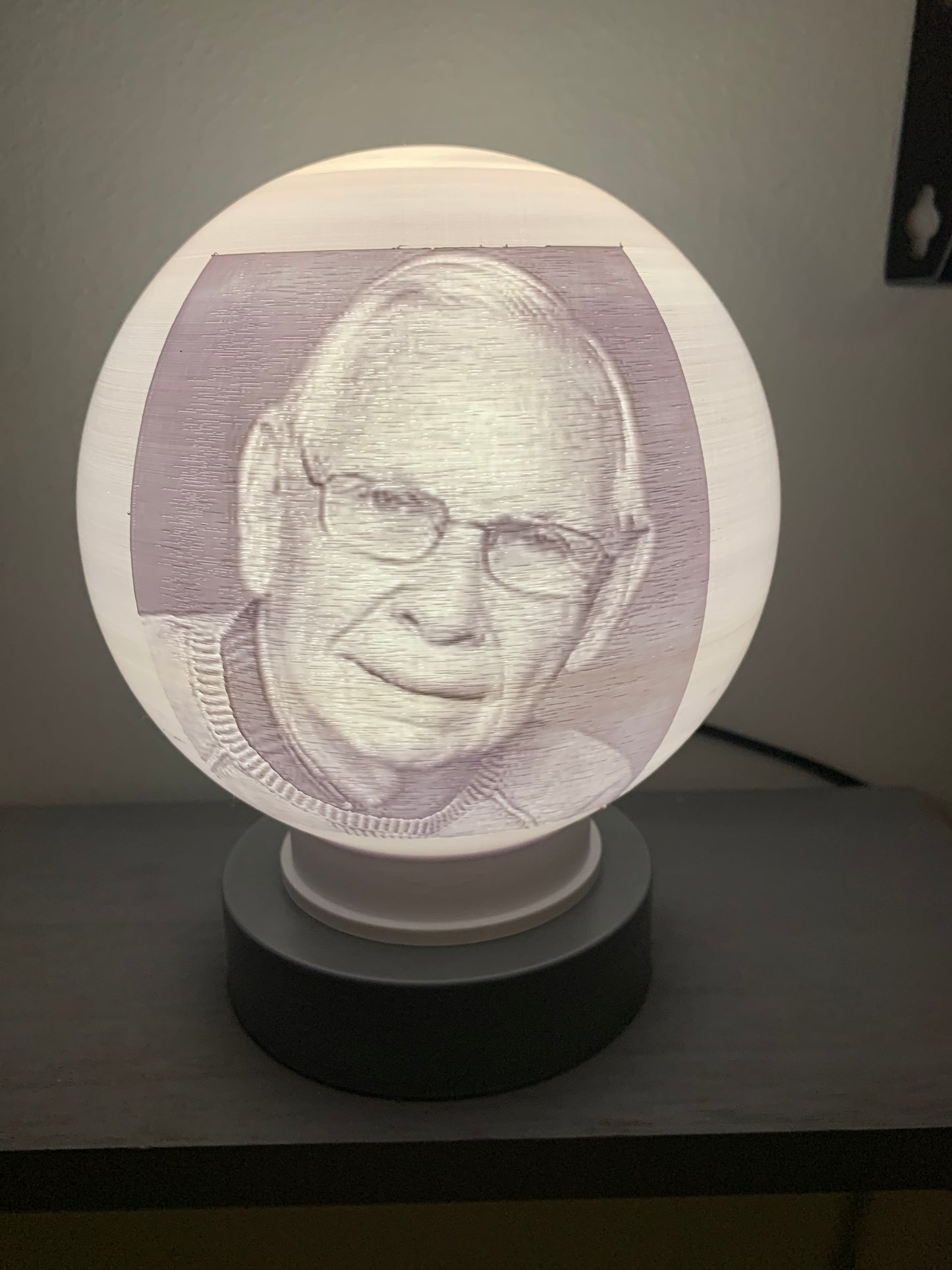 Black Friday Sale 11-20-24 to 12-07-24 Custom Photo Lamp Globes (Litho)